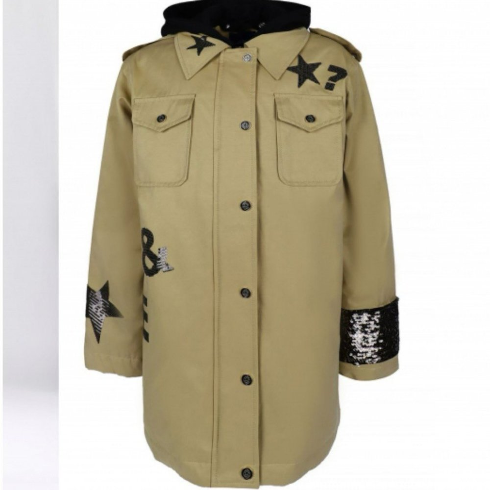 Insulated parka windbreaker‎